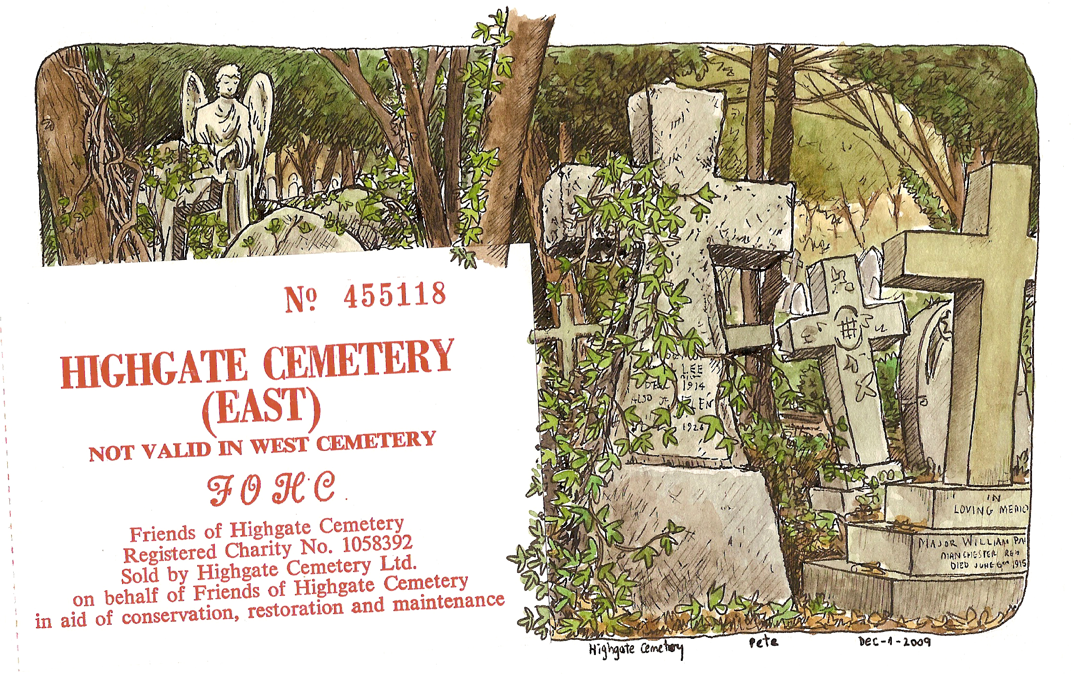 Highgate Cemetery East - (c) Pete Scully